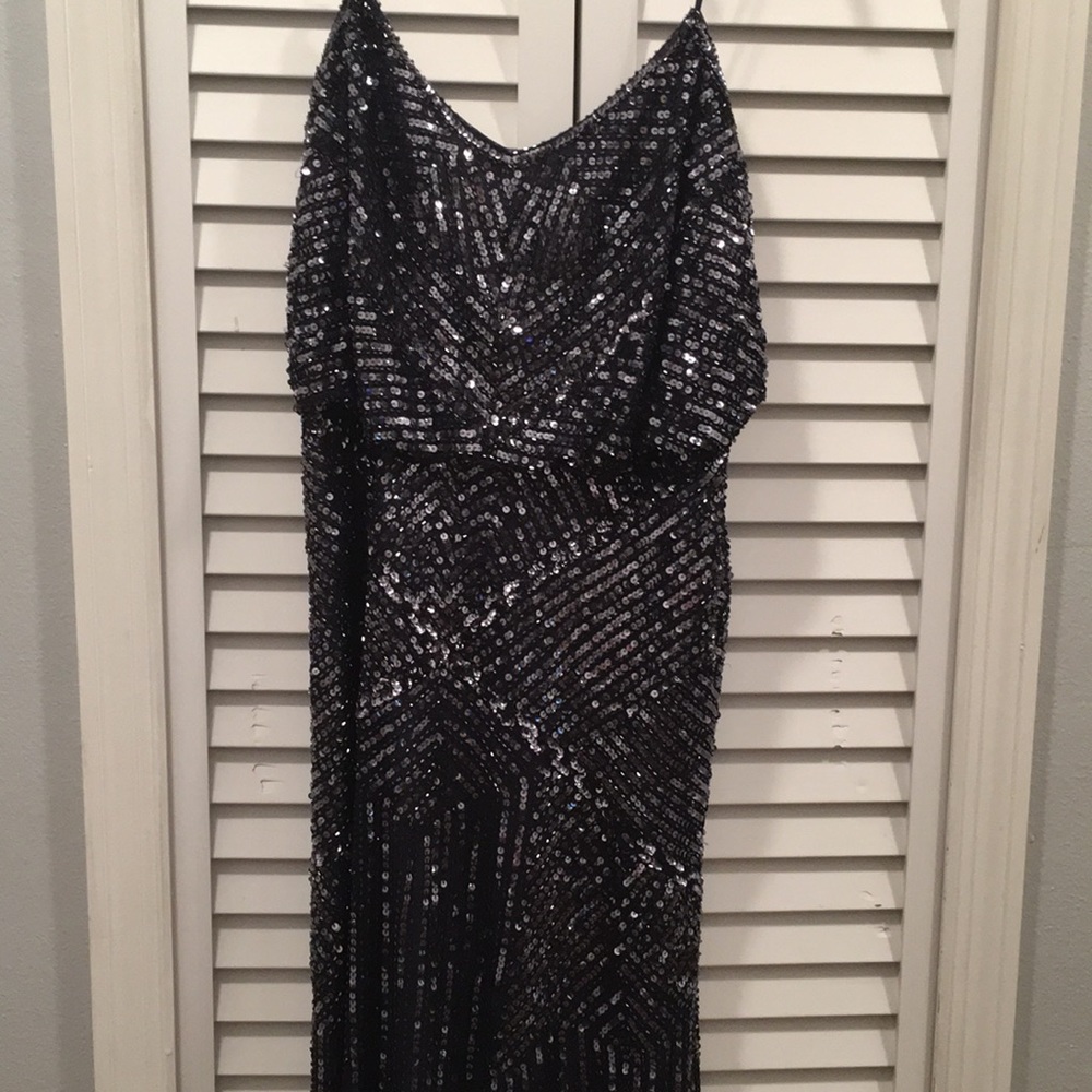 Adrianna Papell Sequin Dress